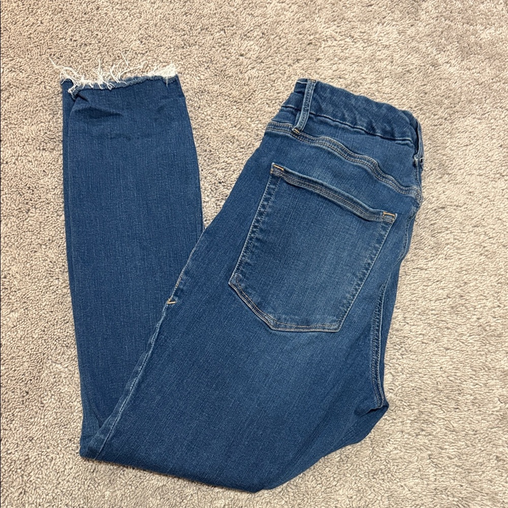 Good American Dark Blue Skinny Jeans